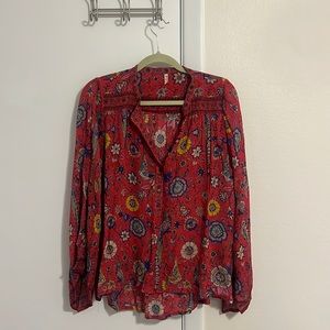 Spell - paisley print blouse - size S